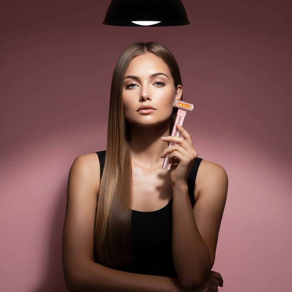 HeySilkySkin™ Red Light Therapy Wand