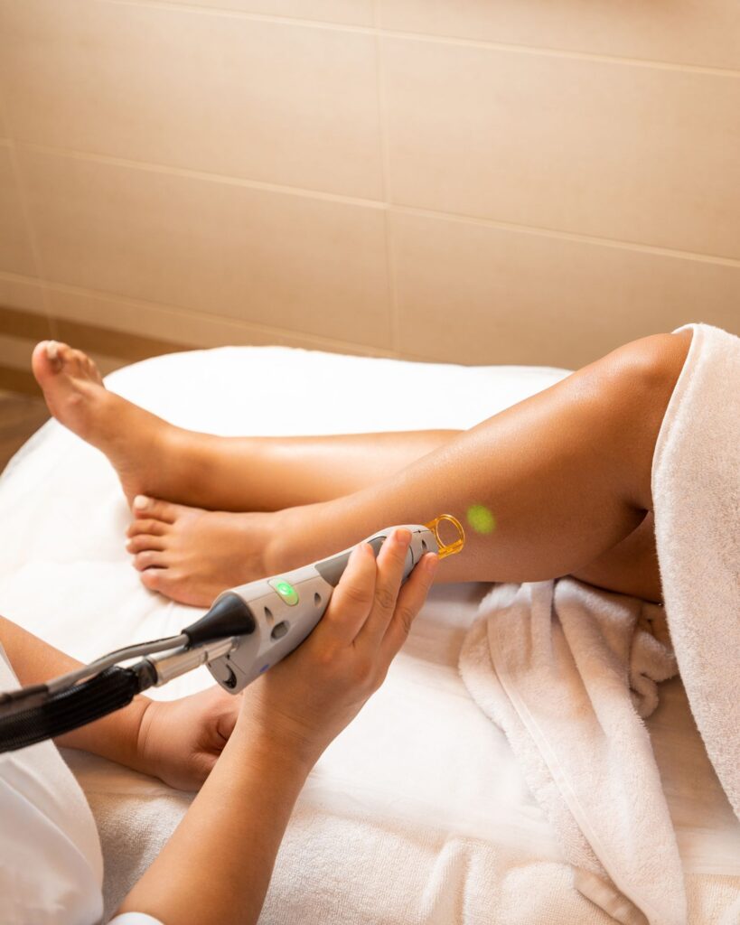 At-home IPL hair removal treatment on legs, the body area with the best long-term results