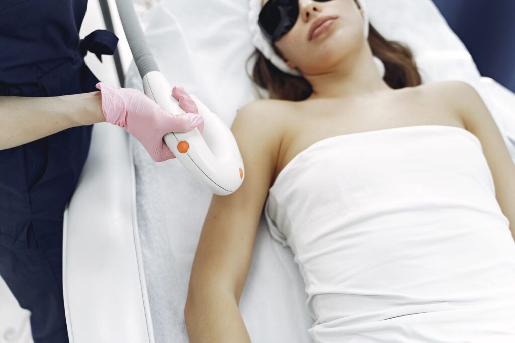 At-home IPL vs a laser hair removal clinic session with a trained technician